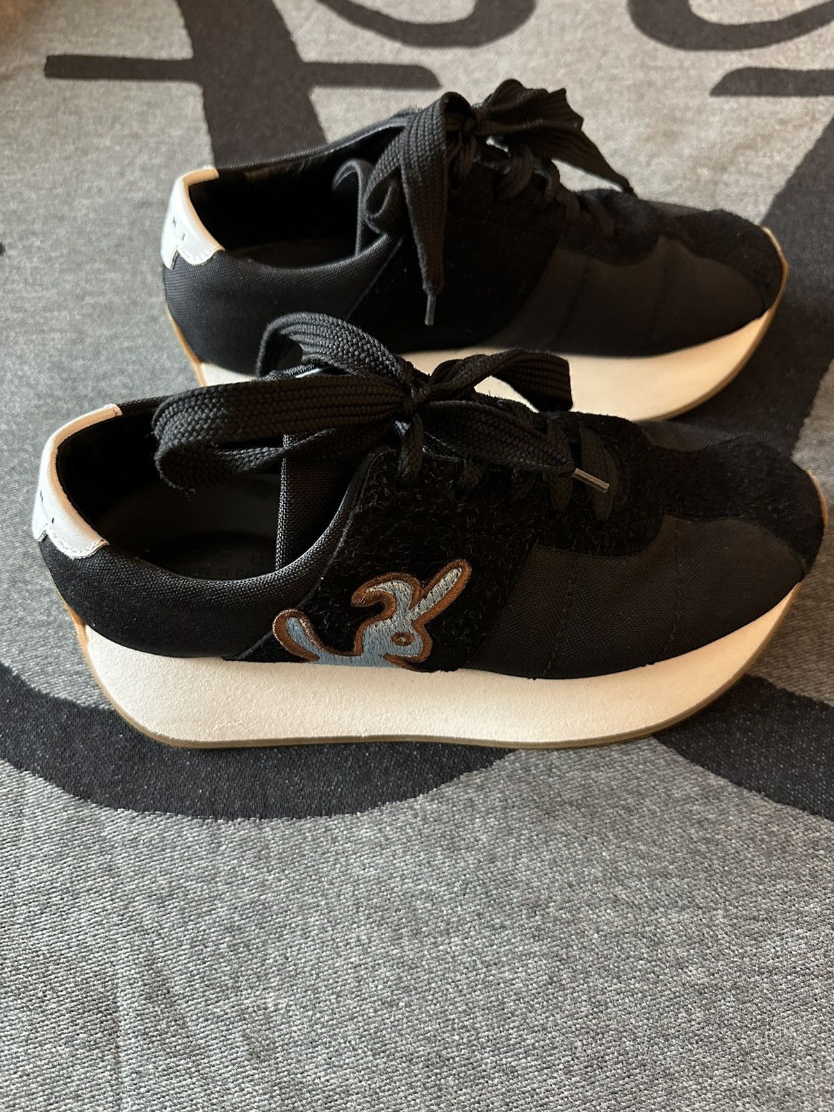 Marni Marni Graphic Print Embroidery Chunky Sneakers Size US 9 / EU 42 - 2 Thumbnail