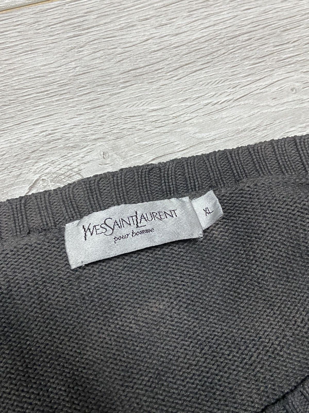 Yves Saint Laurent YSL Yves Saint Laurent tie dye vintage sweater pour homme Size US XL / EU 56 / 4 - 5 Thumbnail