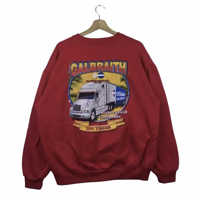 Vintage Vtg HILL GALBRAITH Made In USA 100 Years Sweatshirt Sweater Size US XL / EU 56 / 4 - 2 Thumbnail