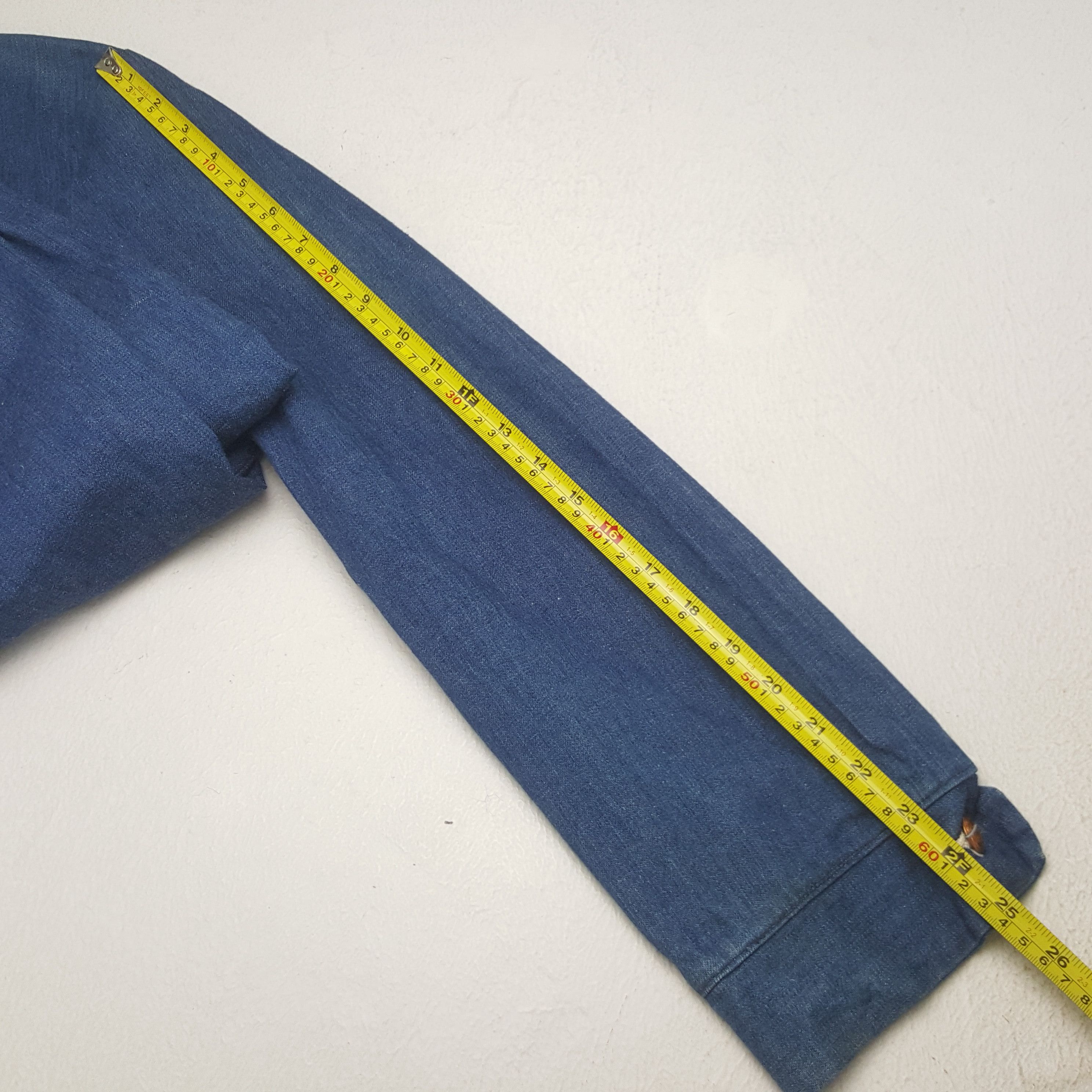 Japanese Brand Vintage Japanese Brand Denim Button Up Jacket Size US L / EU 52-54 / 3 - 7 Thumbnail