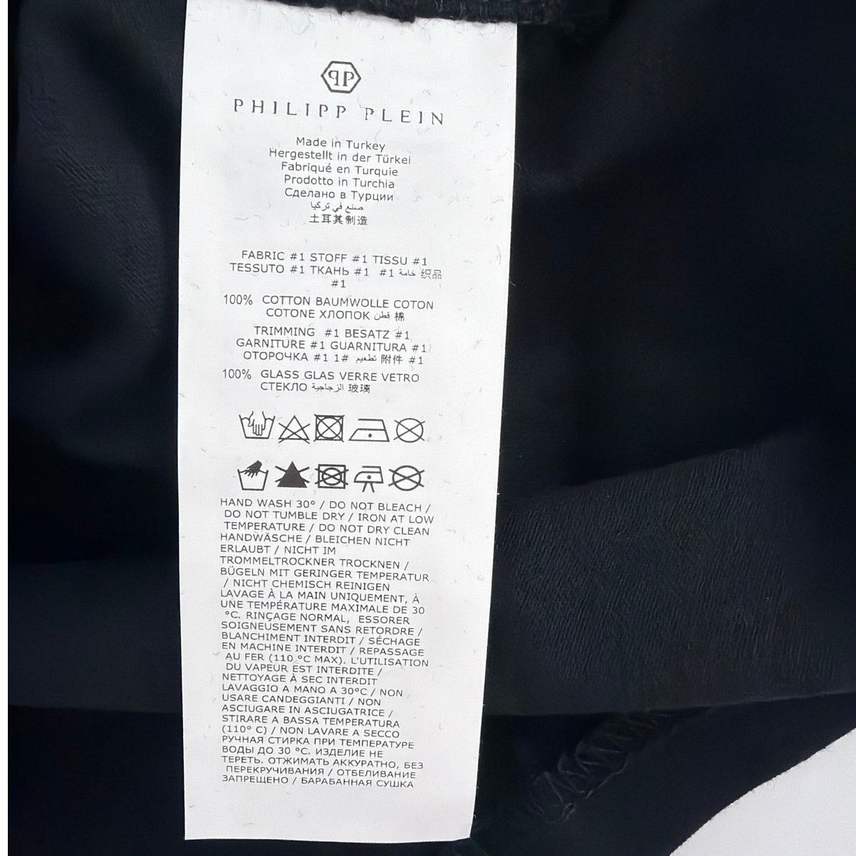 Philipp Plein Philipp Plein Black Truck Stones Round Neck T-Shirt XXL Size US XXL / EU 58 / 5 - 9 Thumbnail