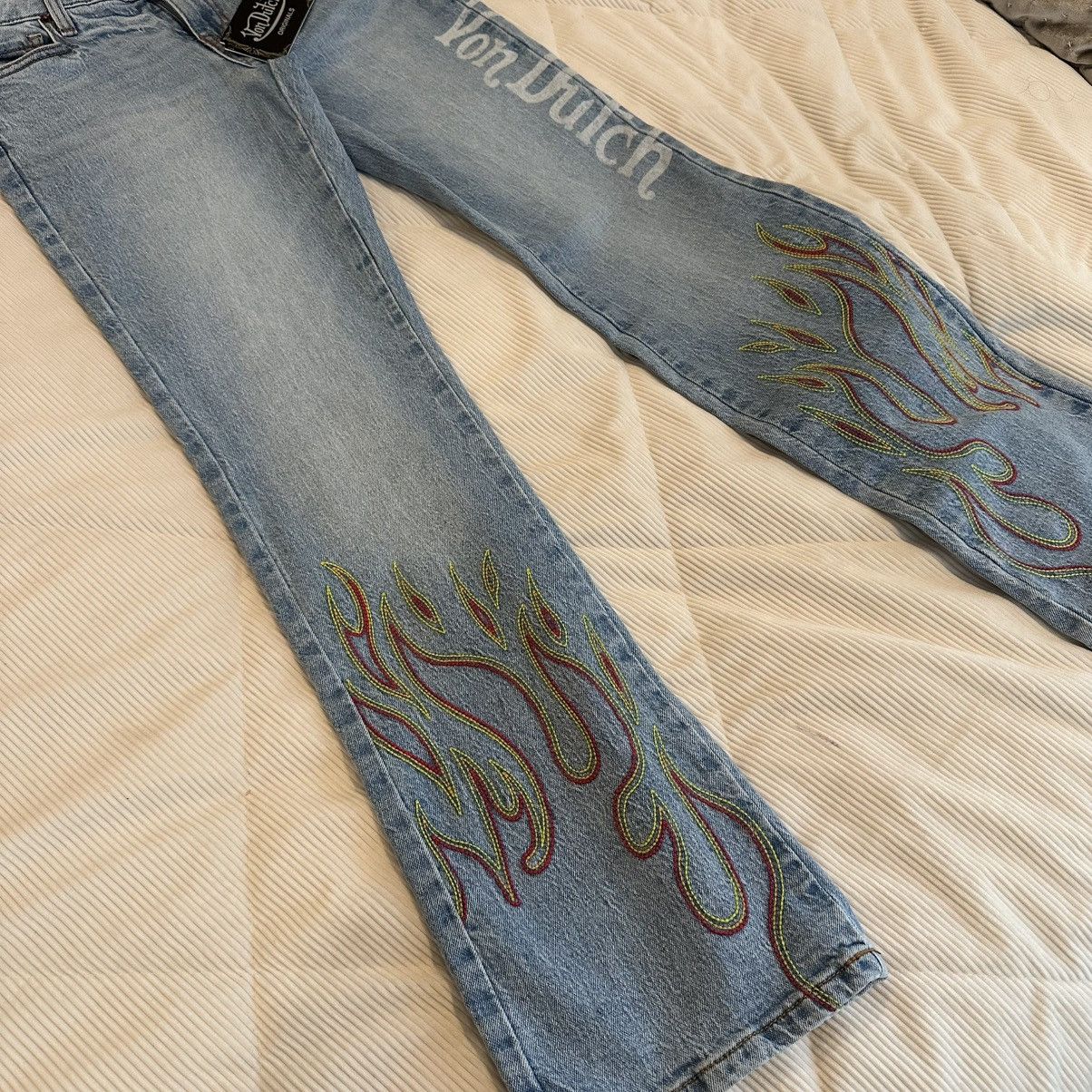 Von Dutch Vintage Von Dutch Original Jeans Size 27" / US 4 / IT 40 - 2 Thumbnail