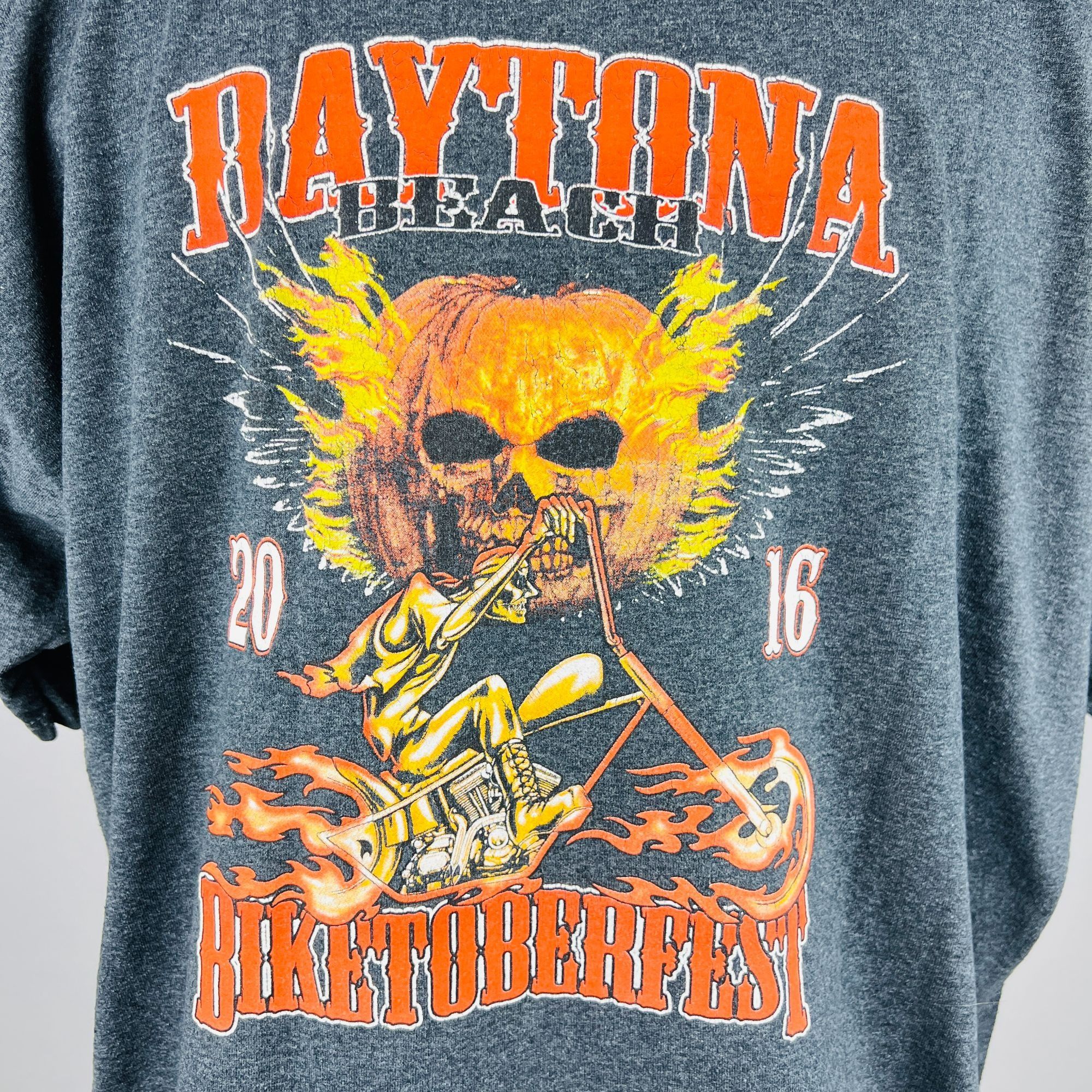 Fruit Of The Loom Daytona Beach Biketoberfest 2016 2XL T-Shirt Shirt Size US XXL / EU 58 / 5 - 4 Thumbnail