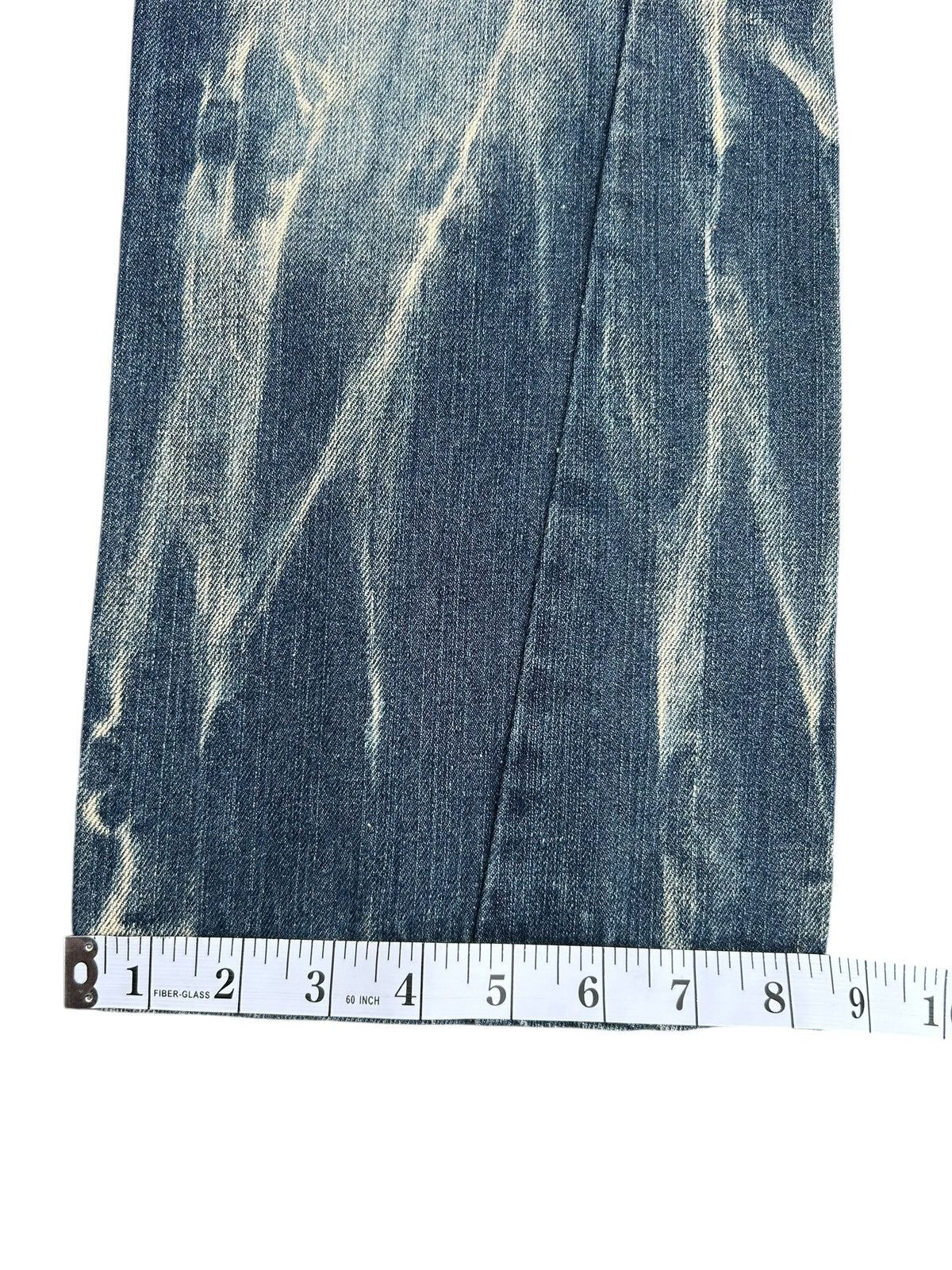 Kapital Double Waist Japanese Punk Bondage Distressed Denim Jeans Size US 30 / EU 46 - 19 Thumbnail