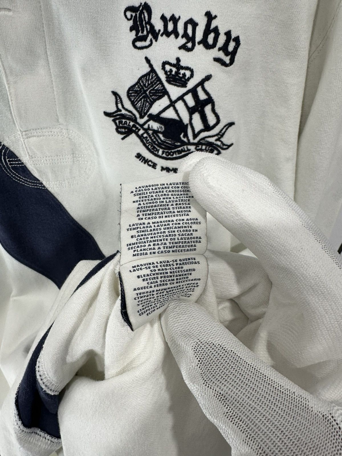 Rugby Ralph Lauren Rugby Ralph Lauren Old Boyz Rugby White XL Size US XL / EU 56 / 4 - 6 Thumbnail