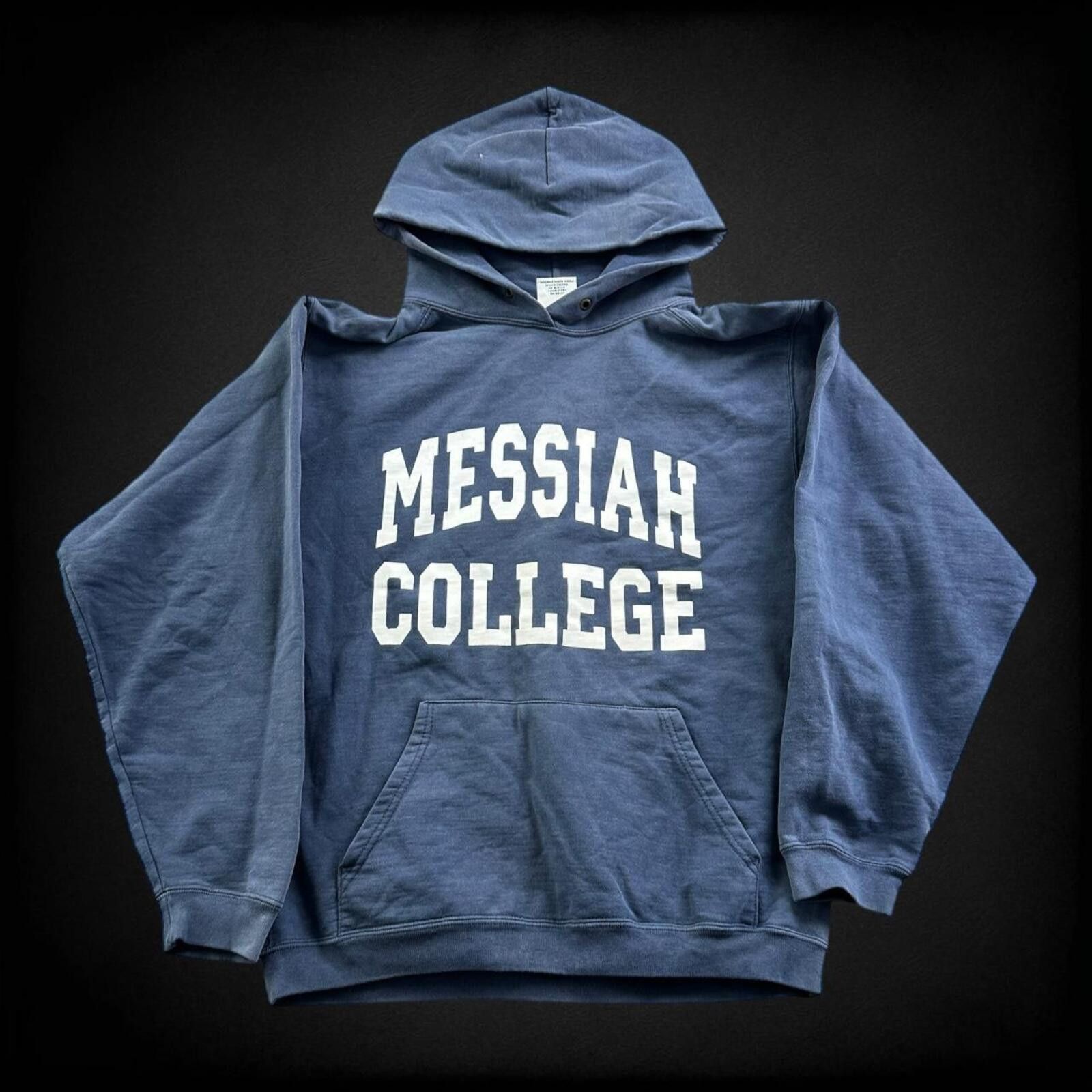 Other vintage Messiah College Navy blue 90s hoodie Size US M / EU 48-50 / 2 - 1 Thumbnail