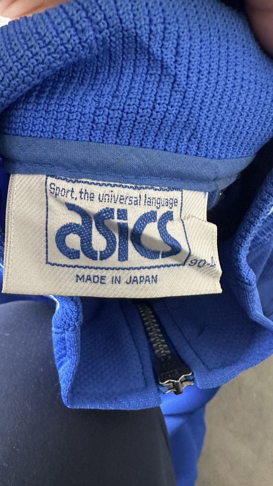 Asics VINTAGE ASICS BIO MECHANICS TRACK TOP Size US L / EU 52-54 / 3 - 7 Thumbnail