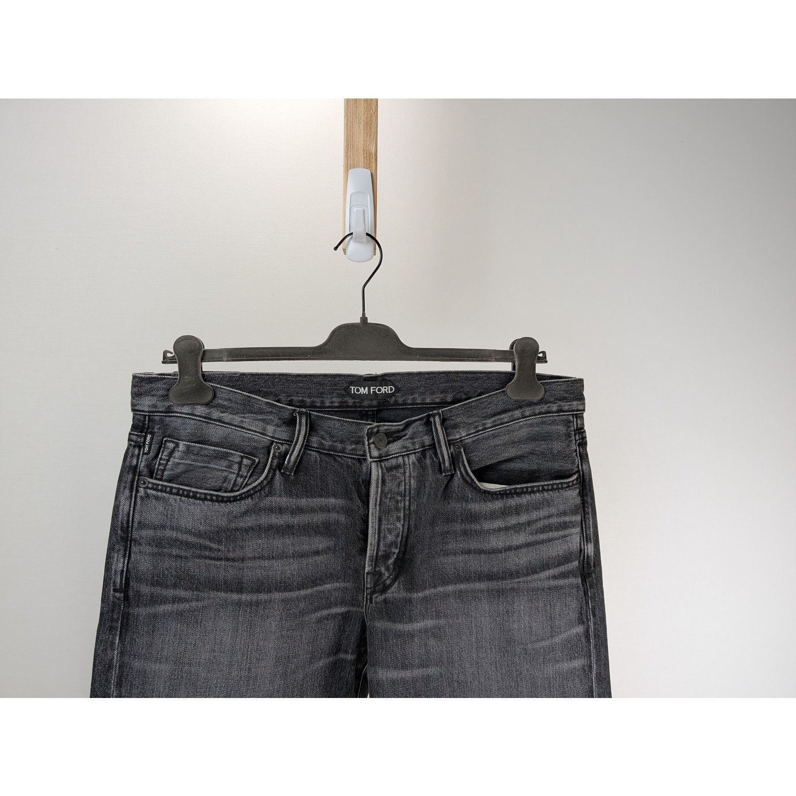 Tom Ford o1rshd1 Denim Slim Jean in Black Size US 36 / EU 52 - 3 Thumbnail