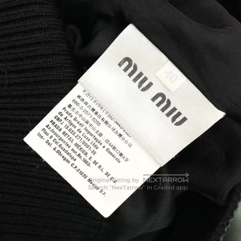 Miu Miu Miu Miu Women's Green Polyester Jacket . Size XXS / US 00 / IT 34 - 4 Thumbnail