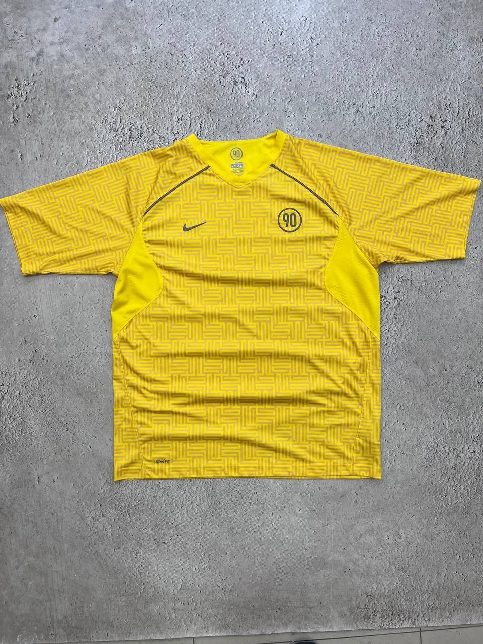 Nike × Vintage * Vintage 00s Nike T90 center logo tee jersey Swoosh ACG Size US XL / EU 56 / 4 - 1 Thumbnail