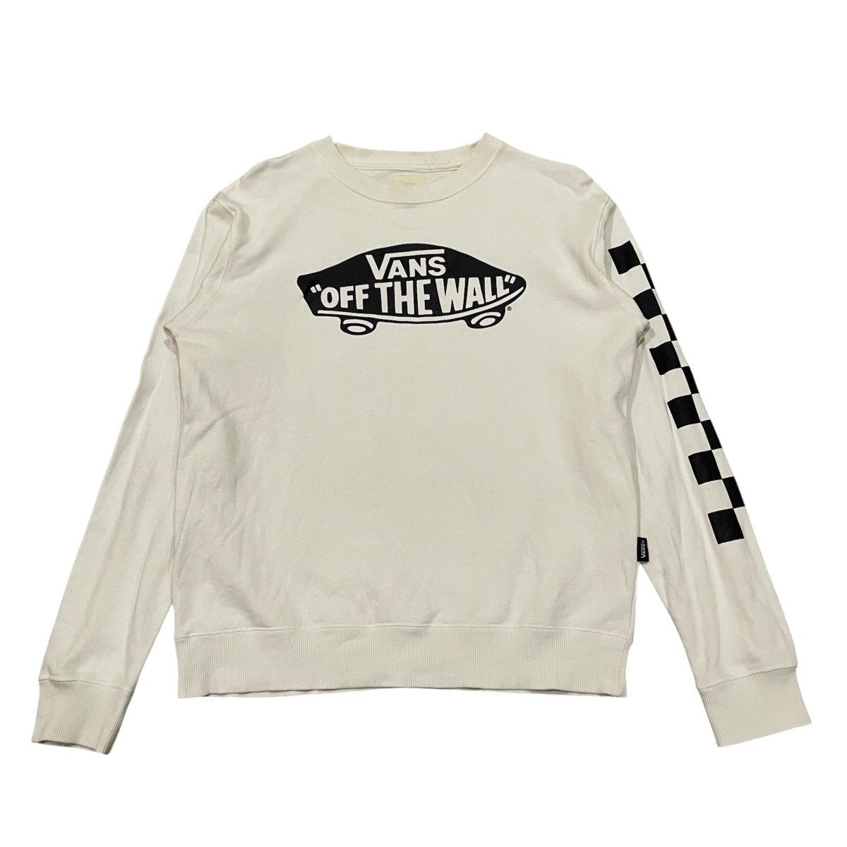 Vans Vans Off The Wall Skateboard Sweatshirt Checkerboard Size US S / EU 44-46 / 1 - 1 Thumbnail