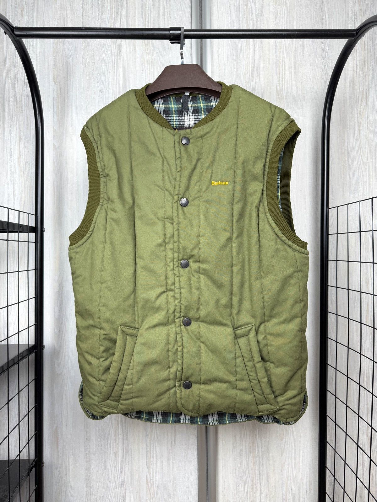 Barbour Barbour Trekker M Green Quilted Vintage Country Hunting Vest Size US M / EU 48-50 / 2 - 1 Thumbnail