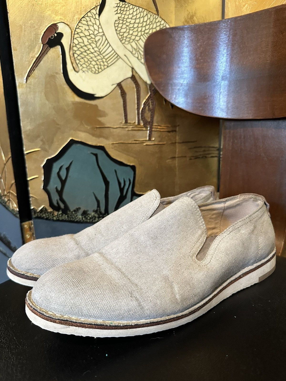 John Varvatos John Varvatos Slip-On Shoes Size US 10.5 / EU 43-44 - 1 Thumbnail