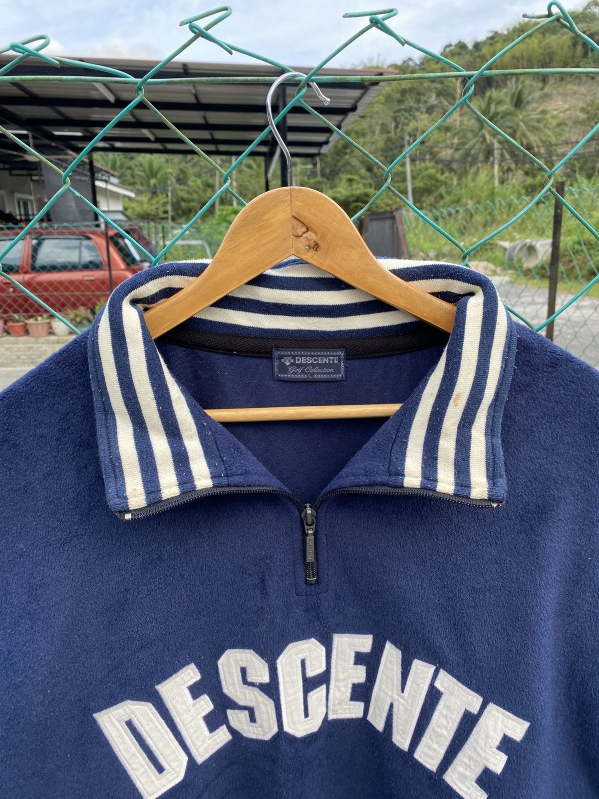 Descente Descente Golf Big Logo Pullover Sweater Size US L / EU 52-54 / 3 - 3 Thumbnail