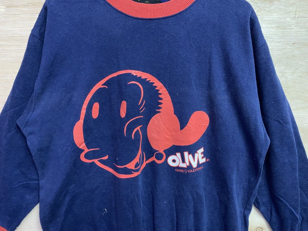 Gianni Valentino Vintage Olive x gianni valentino big logo sweatshirt Size US XL / EU 56 / 4 - 2 Thumbnail