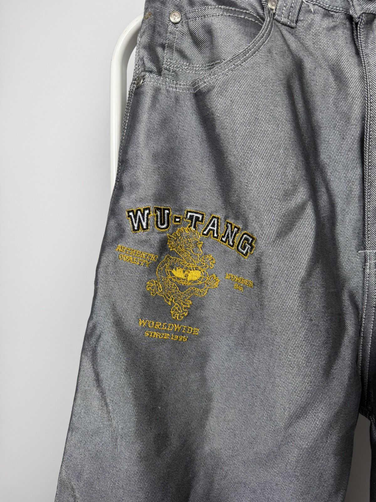 Vintage × Wu-Tang Clan Vintage Wu Tang denim pants Jeans Rap size 30 Size US 30 / EU 46 - 10 Thumbnail