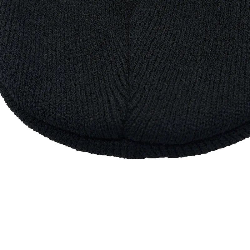 Other Winter Embroidery Skull Gestures Knit Beanies Hat Size ONE SIZE - 4 Thumbnail