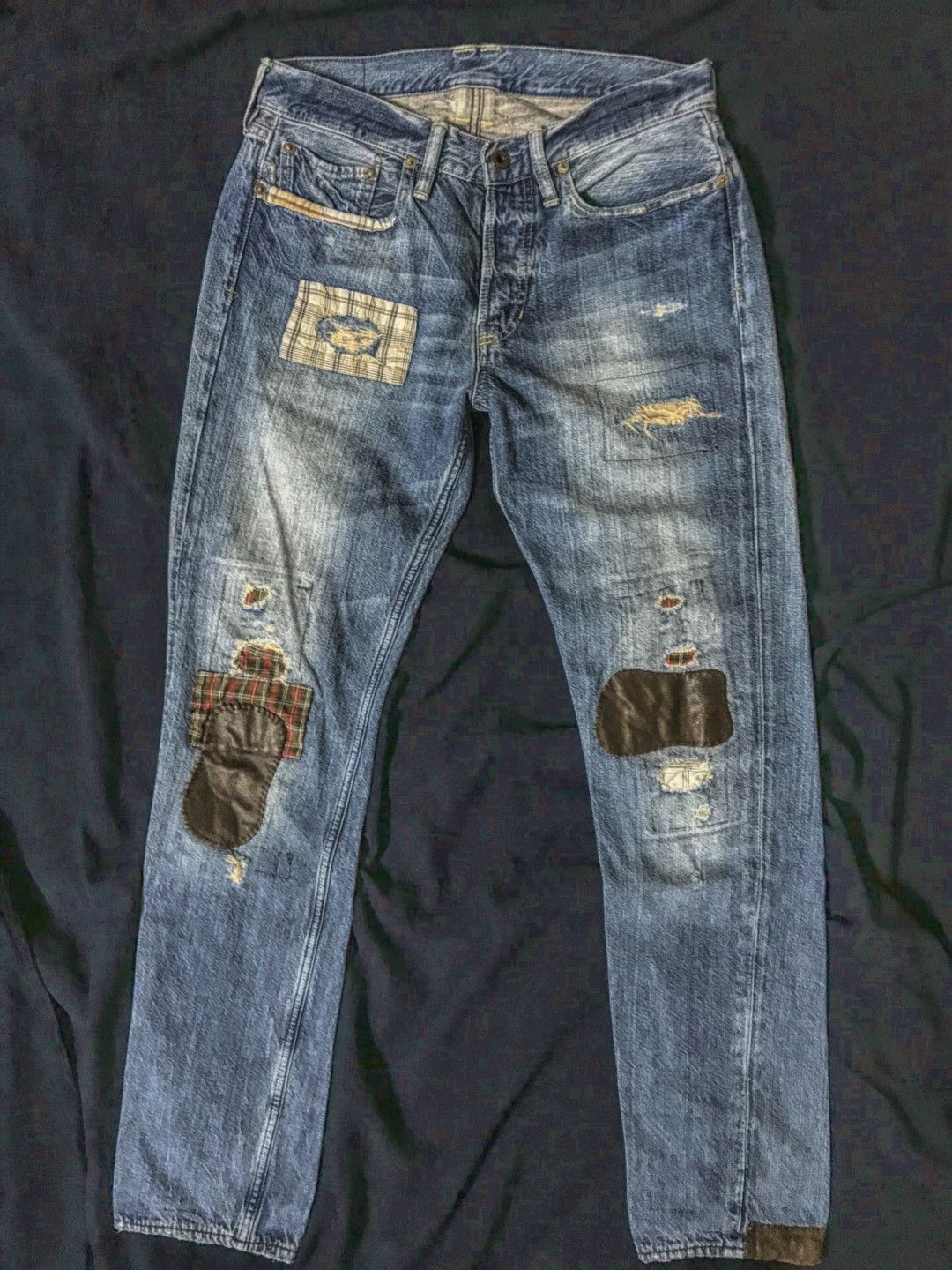 Polo Ralph Lauren Polo RL Denim with Leather Accents Size US 39 - 1 Thumbnail