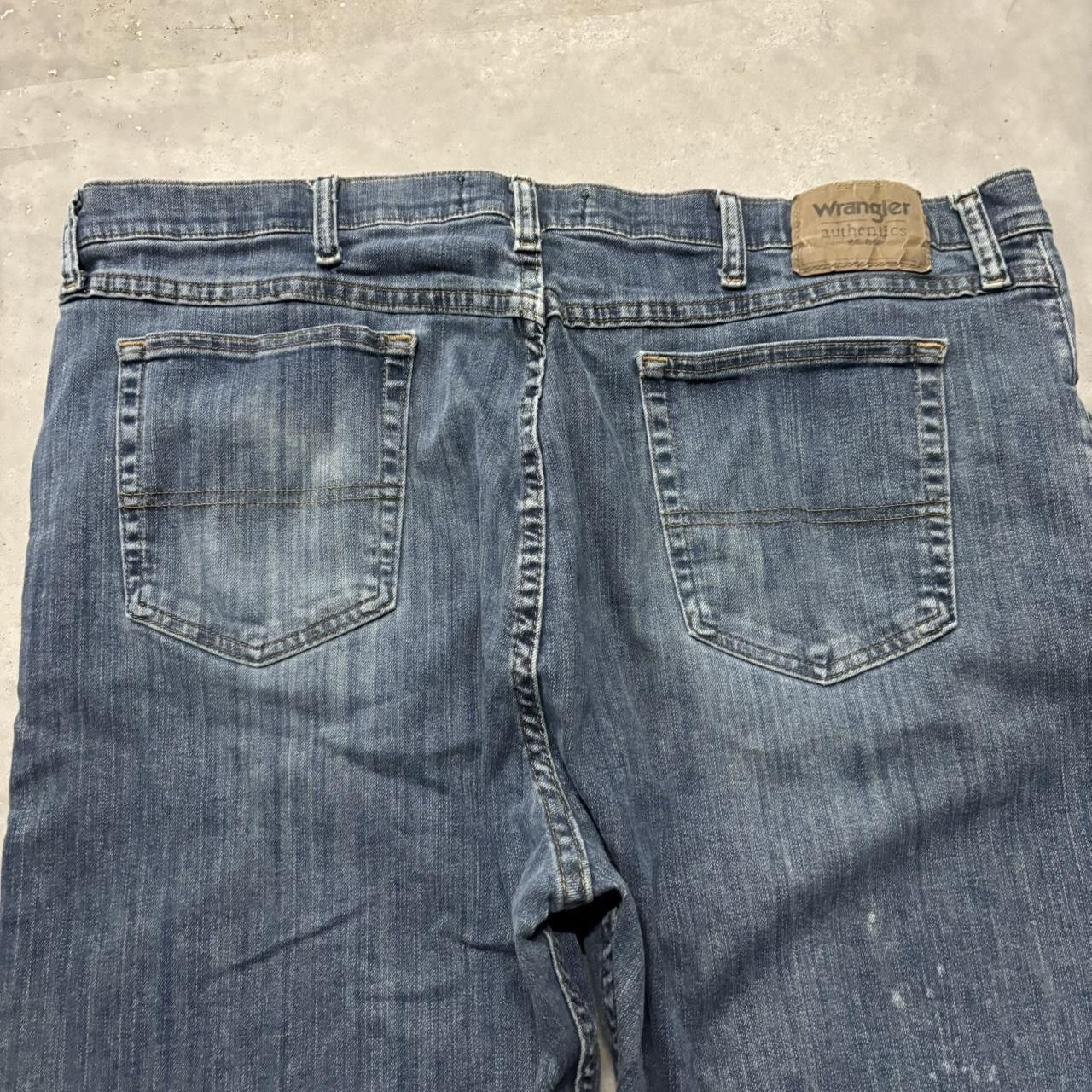 Japanese Brand × Vintage Crazy Vintage Y2K/2000s Grunge Dark Wash Denim Jeans! Size US 40 / EU 56 - 7 Thumbnail
