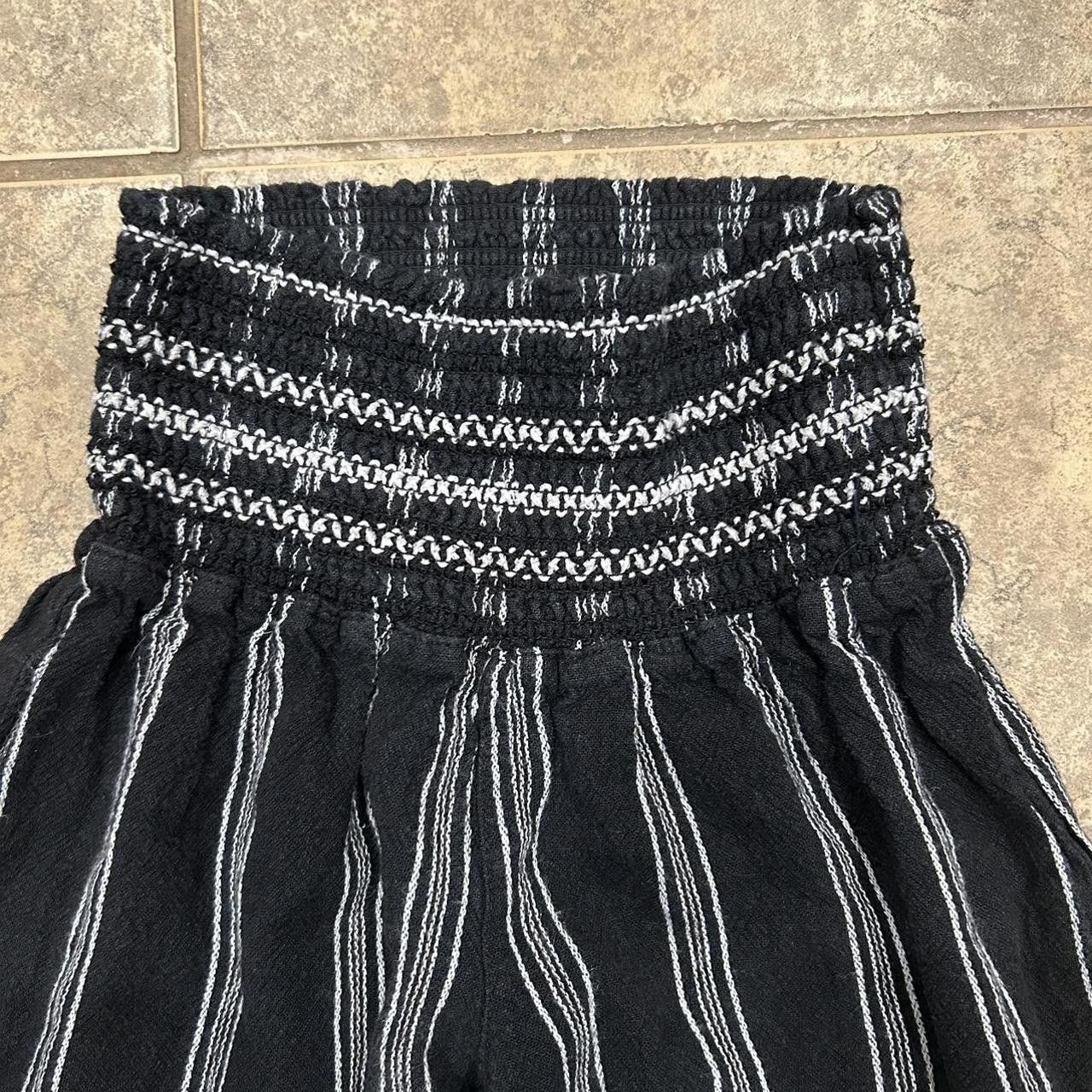 Designer Rewash Women's Black and White Trousers Size 28" / US 6 / IT 42 - 3 Thumbnail