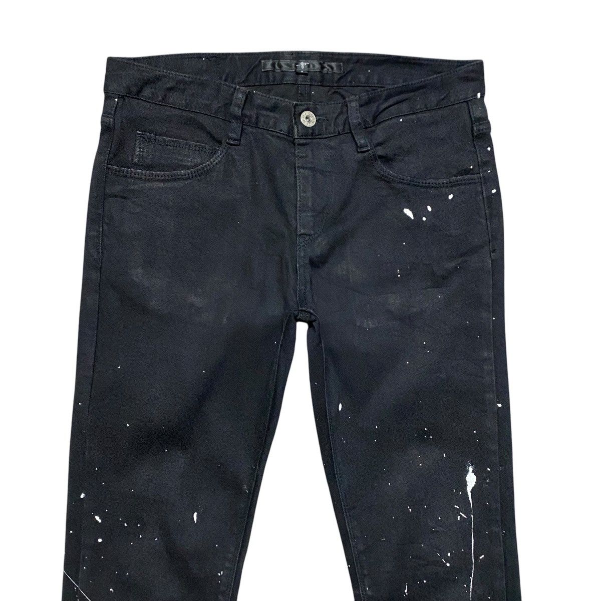 NO ID NO ID Black Denim Painter Jeans Size US 29 - 3 Thumbnail