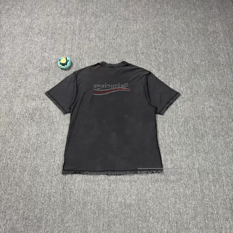 Balenciaga Balenciaga Reversed Distressed Destroyed Coke Black Short Size US M / EU 48-50 / 2 - 8 Thumbnail