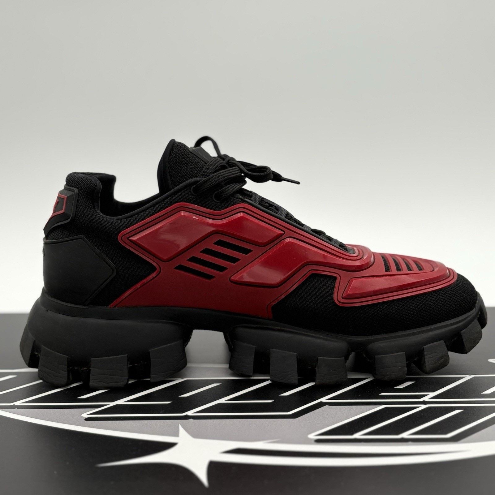 Prada Prada Cloudbust Thunder ' Red Black ' | GREAT CONDITION! Size US 10 / EU 43 - 10 Thumbnail