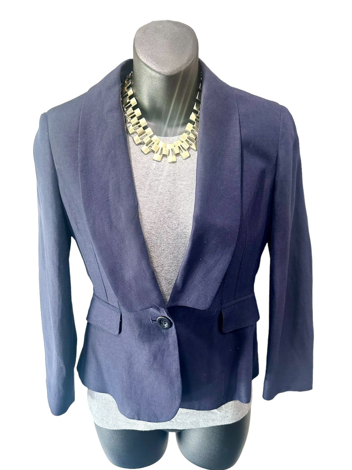 See by Chloe See By Chloe Navy Fitted Blazer Size XS / US 0-2 / IT 36-38 - 1 Thumbnail