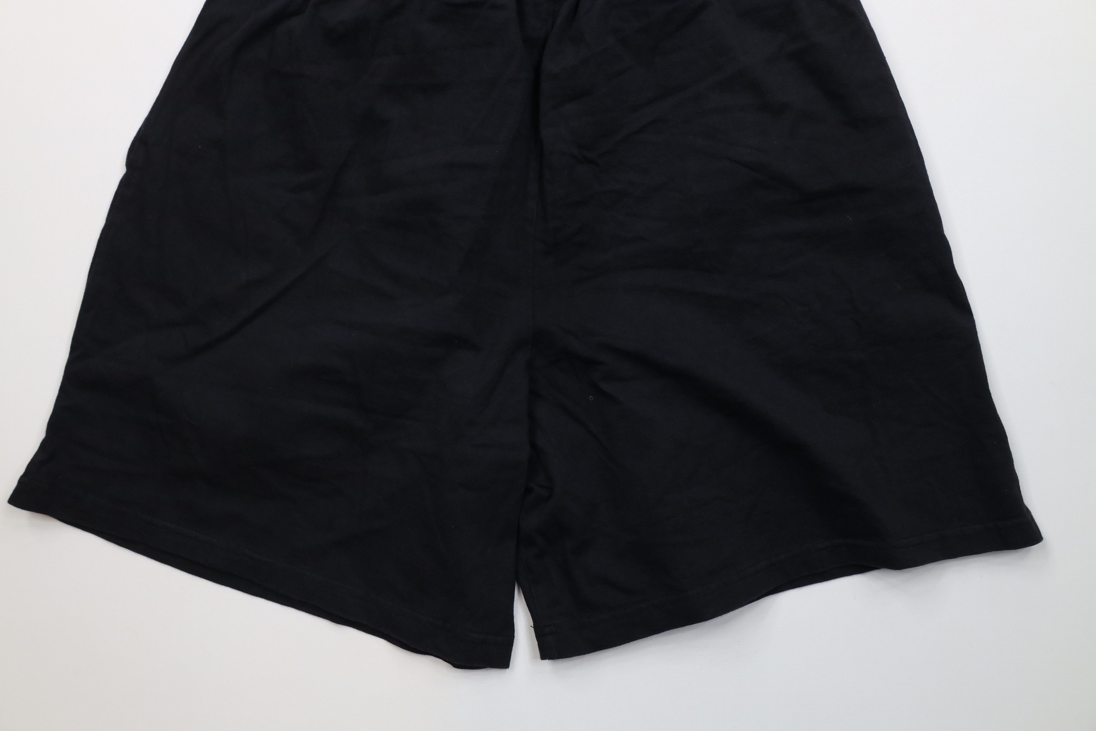 Vintage Vintage 90s Y2K Streetwear Cotton Above Knee Shorts Black Size US 36 / EU 52 - 12 Thumbnail