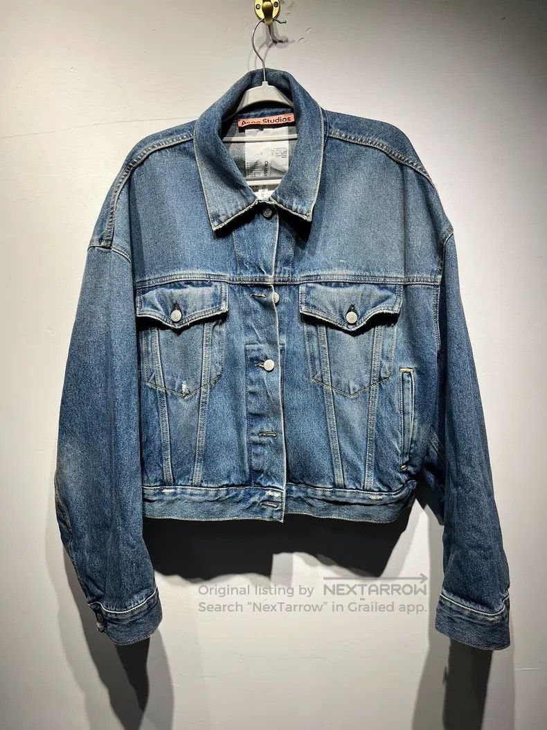 Acne Studios Acne Studios Solid Color Notched Lapel Single Breasted Str Size XXS / US 00 / IT 34 - 1 Thumbnail