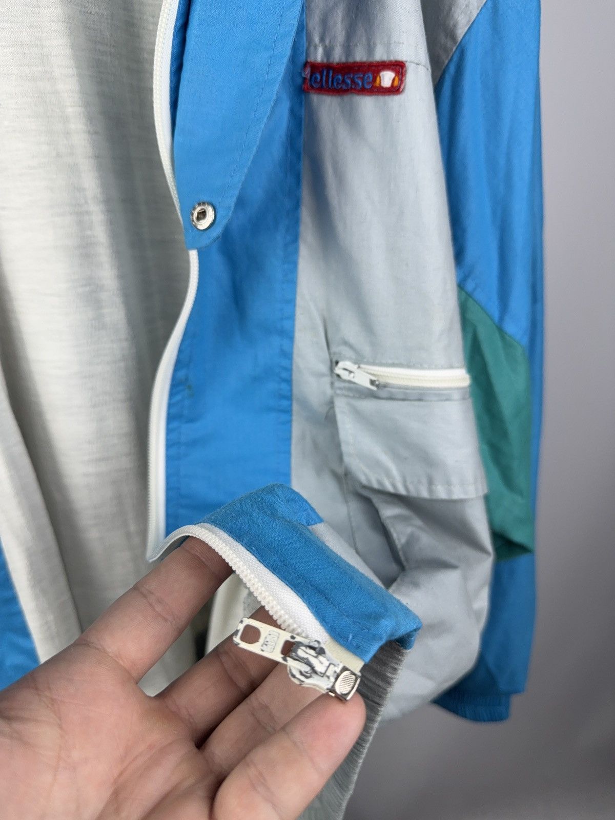 Ellesse Vintage 80s Rare Retro Ellesse Made in Italy jacket Size US L / EU 52-54 / 3 - 16 Thumbnail