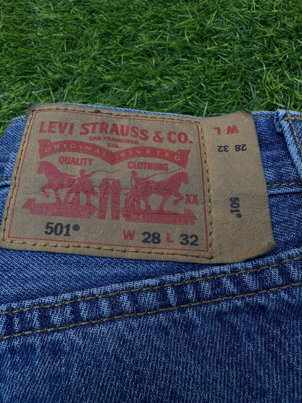Levi's × Levi's Vintage Clothing × Vintage Vintage 2000’s Levi 501 Denim Size US 28 / EU 44 - 3 Thumbnail