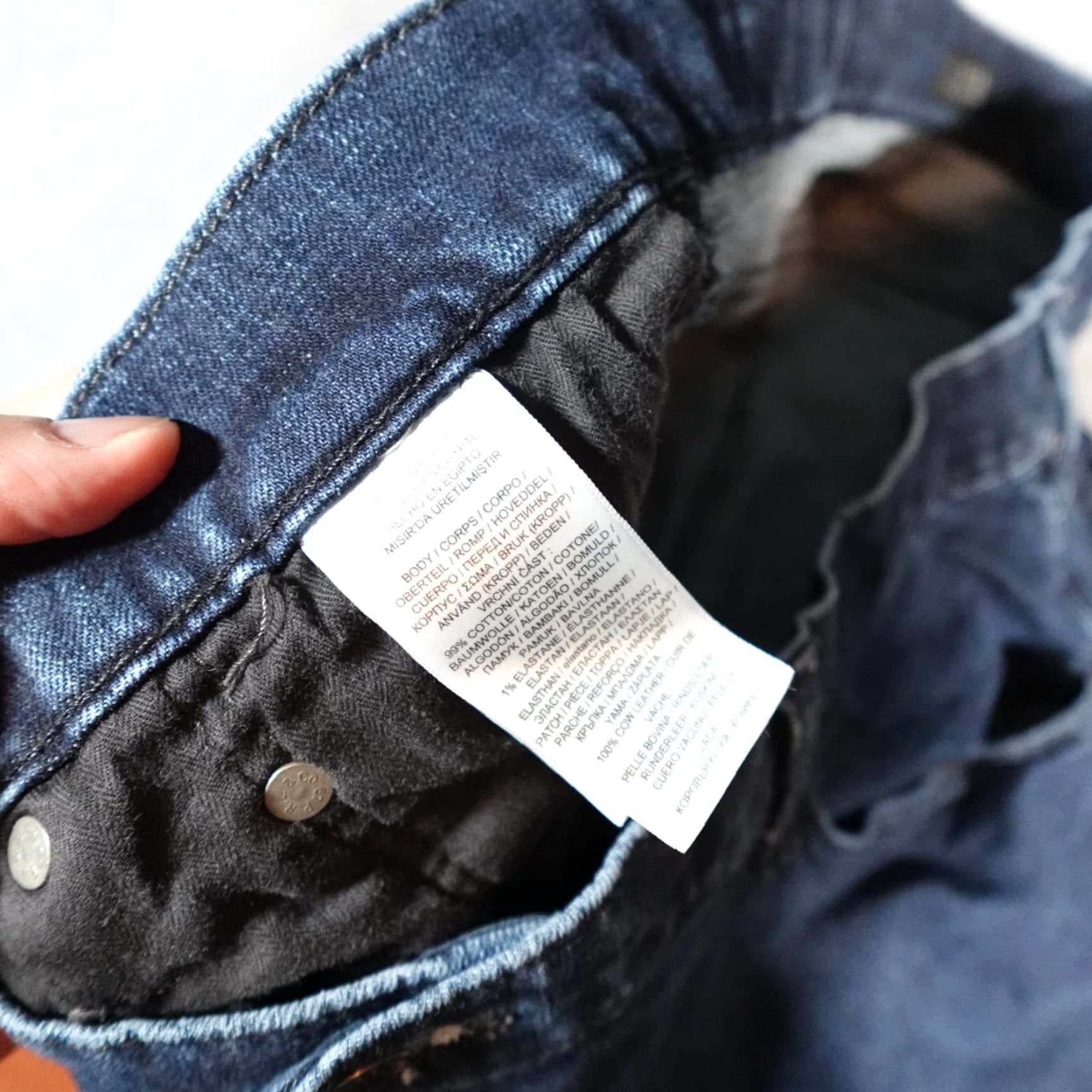 Polo Ralph Lauren Polo Ralph Lauren Prospect Denim Jeans Mens 41 (Fits 41x32) Straight Stretch 5-Pocket Denim Size US L / EU 52-54 / 3 - 3 Thumbnail