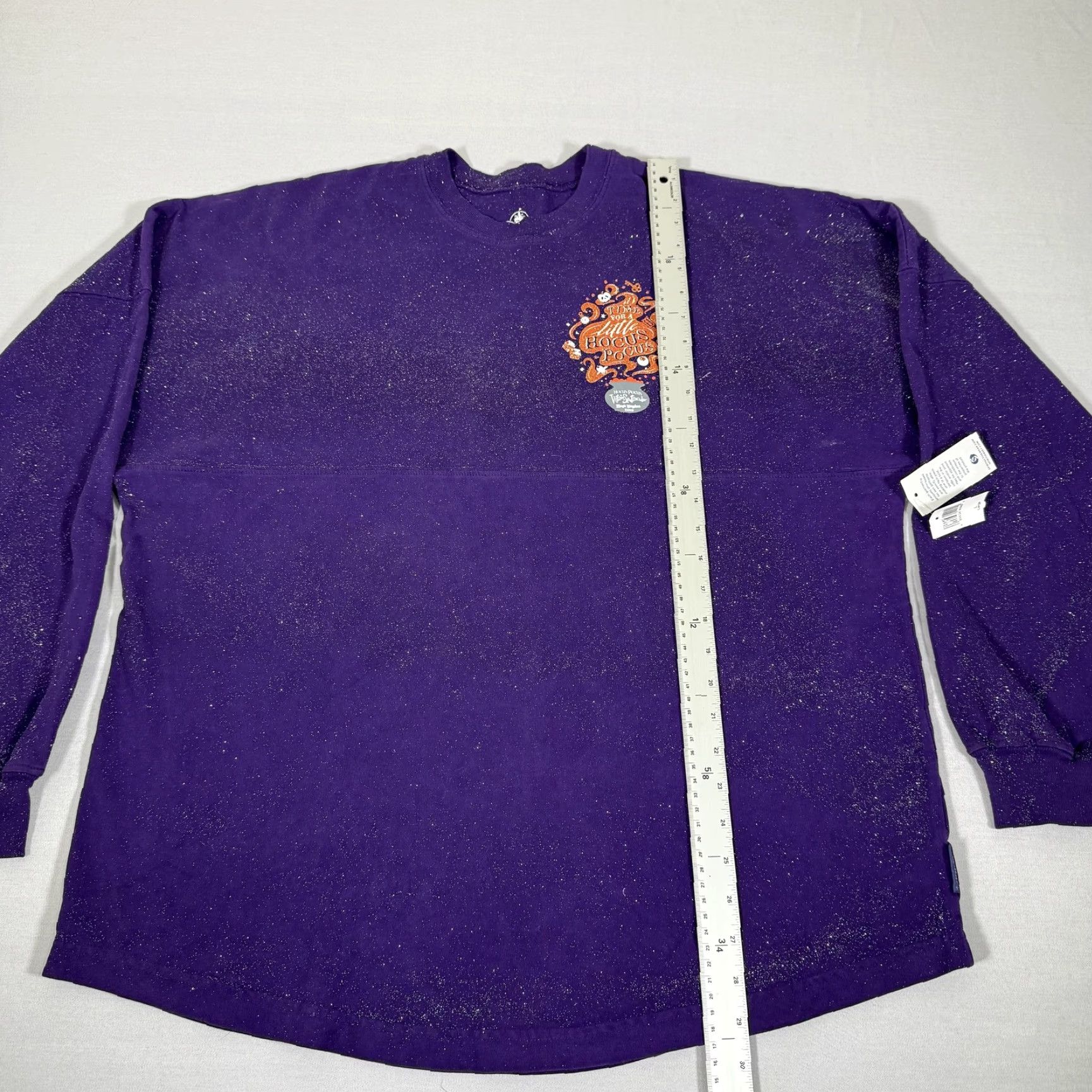 Disney Disney Spirit Jersey Shirt Mens Large Purple Hocus Pocus Villain Glitter 2019 Size US L / EU 52-54 / 3 - 6 Thumbnail