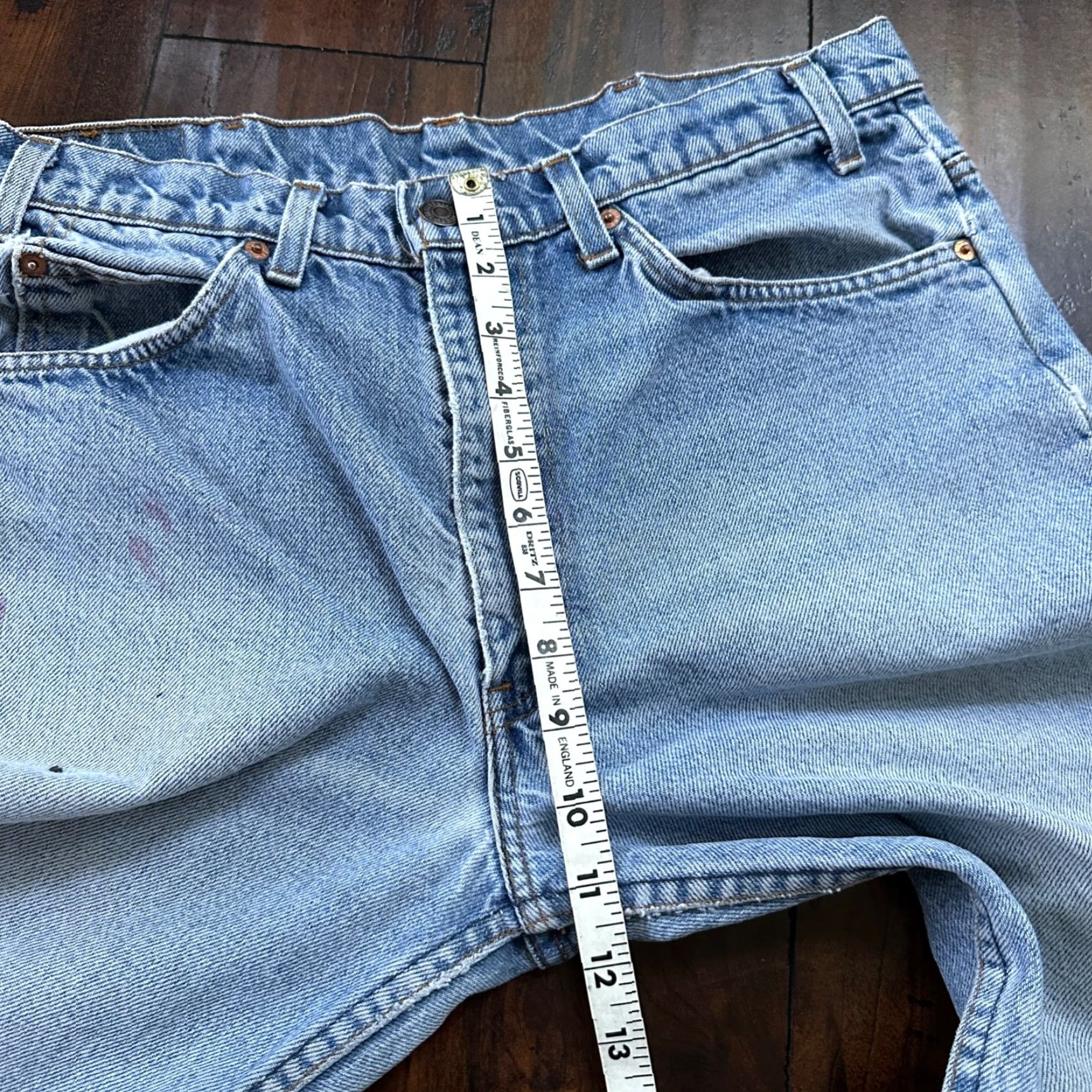 Levi's VINTAGE Levi's 517 Bootcut Blue Jeans 34x31 USA Mens Size US 34 / EU 50 - 5 Thumbnail