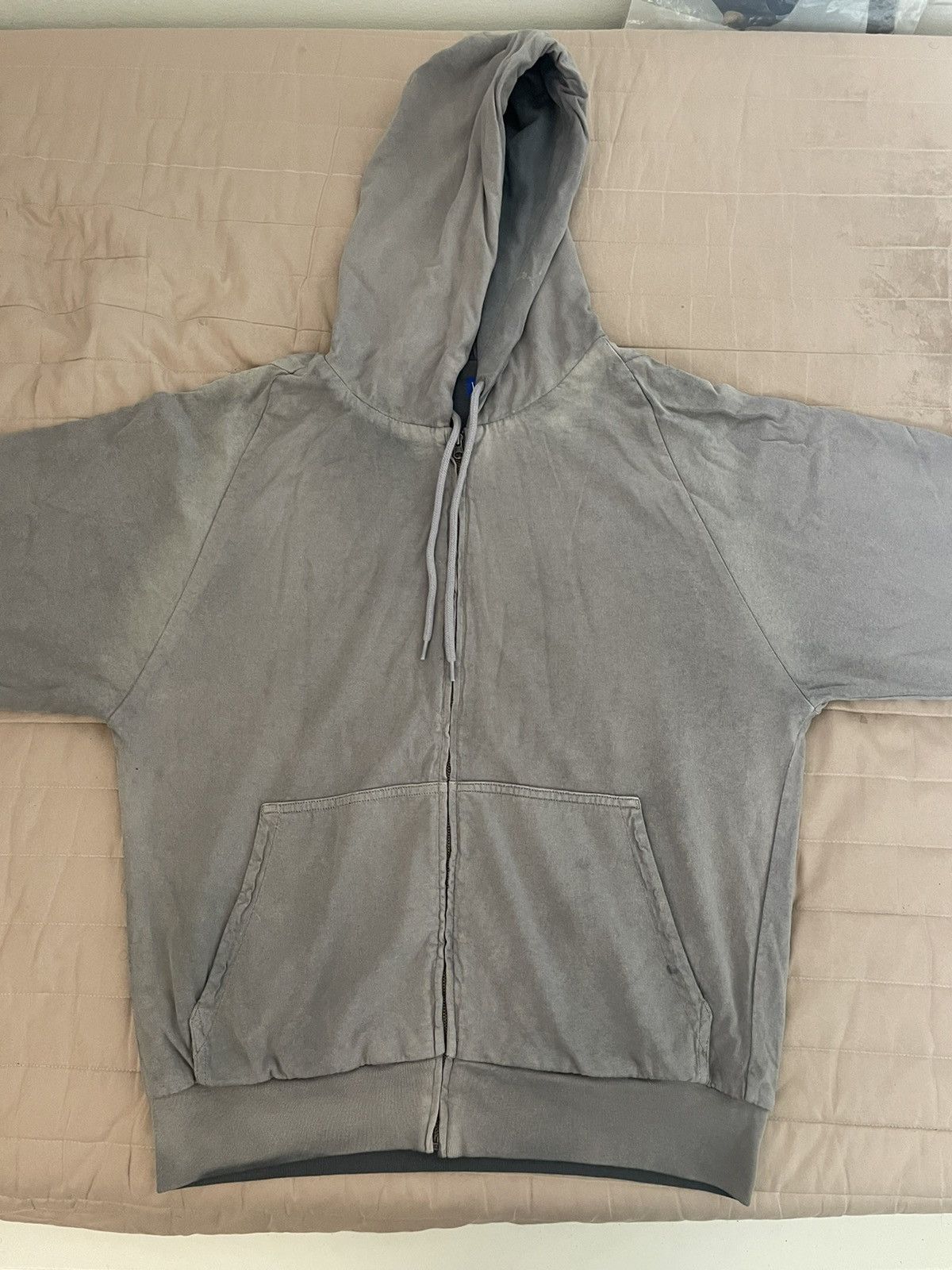 Yeezy Gap Zip Up Hoodie Poetic Grey