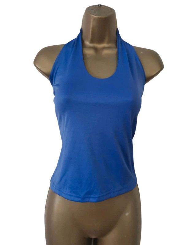 Vintage Vintage halterneck top Size L / US 10 / IT 46 - 1 Thumbnail