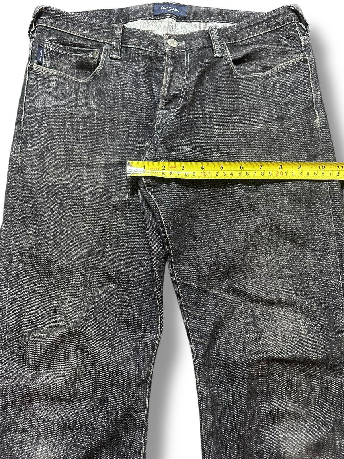 Japanese Brand Paul Smith Striked Jeans With Baggy Style and Faded Wash Size US 32 / EU 48 - 14 Thumbnail