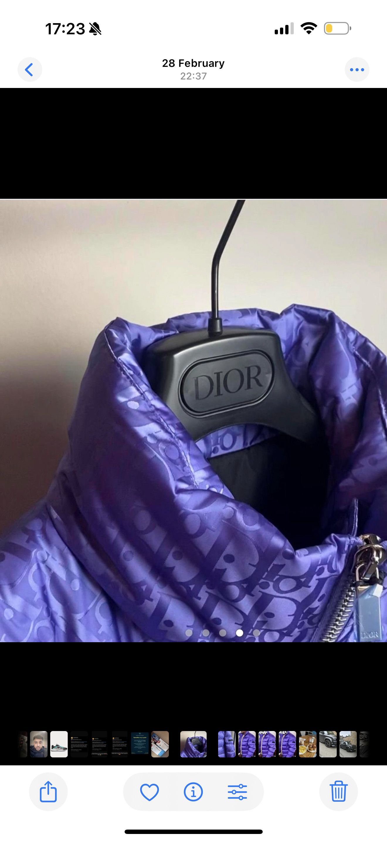 Dior Dior Oblique Down Jacket Size US M / EU 48-50 / 2 - 8 Thumbnail