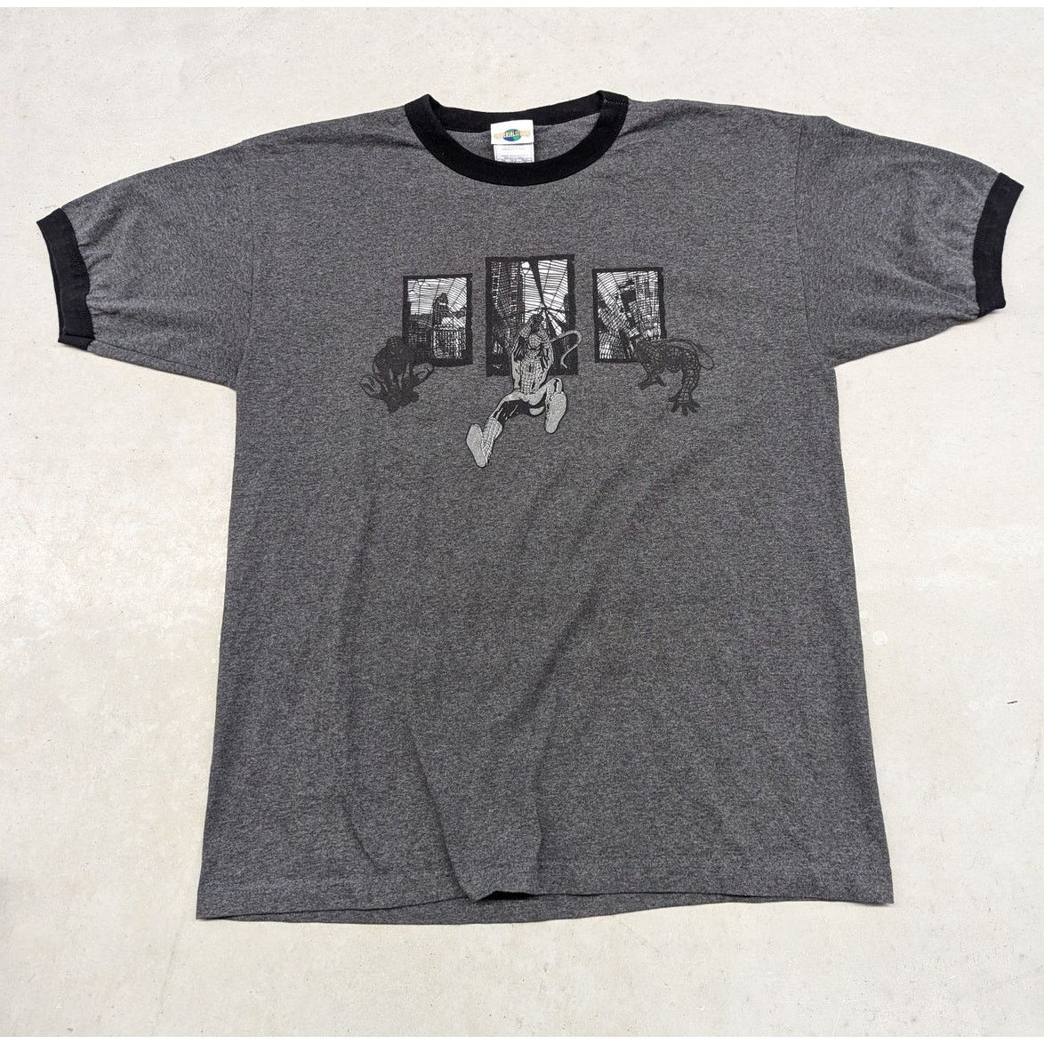 Marvel Comics × Universal Studios × Vintage Y2K Spider-Man Universal Studios ringer t-shirt Size US XL / EU 56 / 4 - 1 Thumbnail