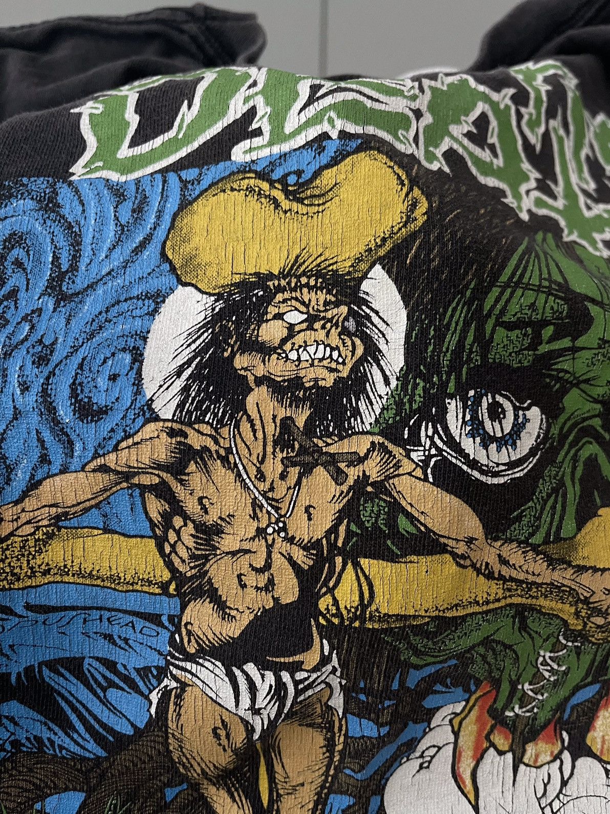 Vintage SEPTIC DEATH | ©Pushead Crossed out Size US L / EU 52-54 / 3 - 3 Thumbnail