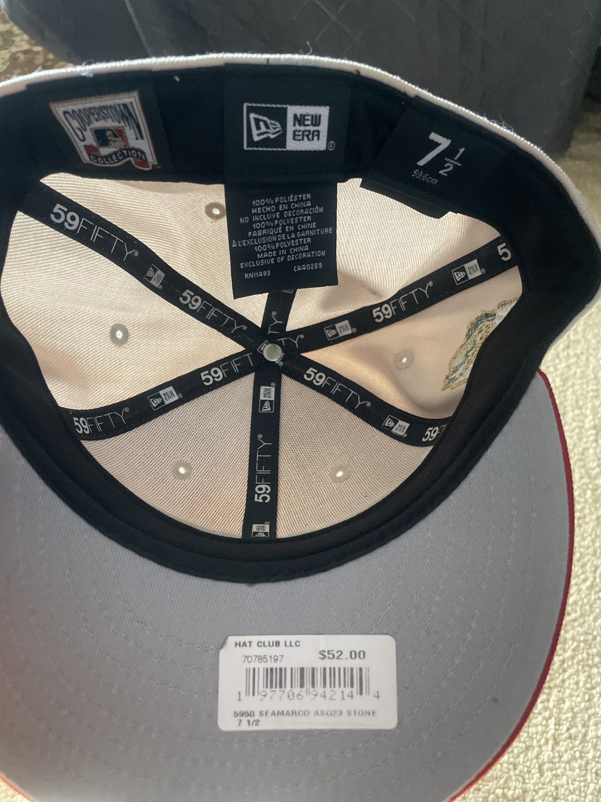 Hat Club × New Era Seattle Mariners hat 7 1/2 Size ONE SIZE - 4 Thumbnail