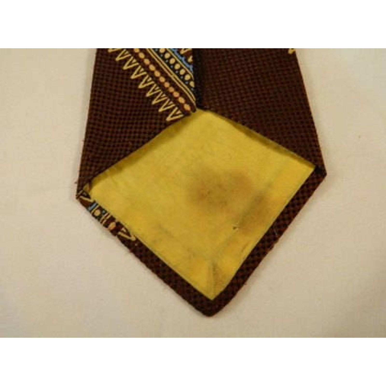 Towncraft Vintage Dark Brown Towncraft Par Excellence, Penneys Tie Size ONE SIZE - 7 Thumbnail
