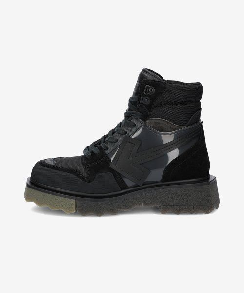 Off-White o1w1db10824 Hiking Sponge Sneakerboot in Black Size US 9 / EU 42 - 1 Thumbnail