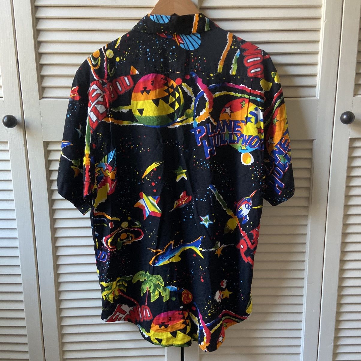 Planet Hollywood × Vintage Vintage 1991 Jams World Planet Hollywood Space Island Shirt Size US L / EU 52-54 / 3 - 7 Thumbnail