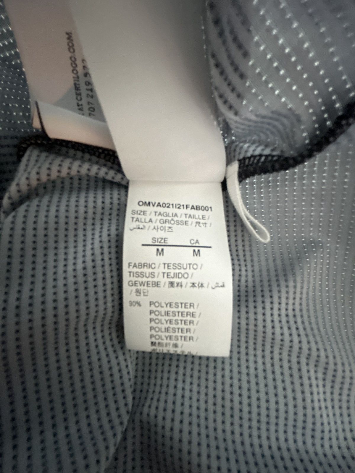 Off-White Off White Active Short Sleeve Mesh Tee Size US M / EU 48-50 / 2 - 5 Thumbnail