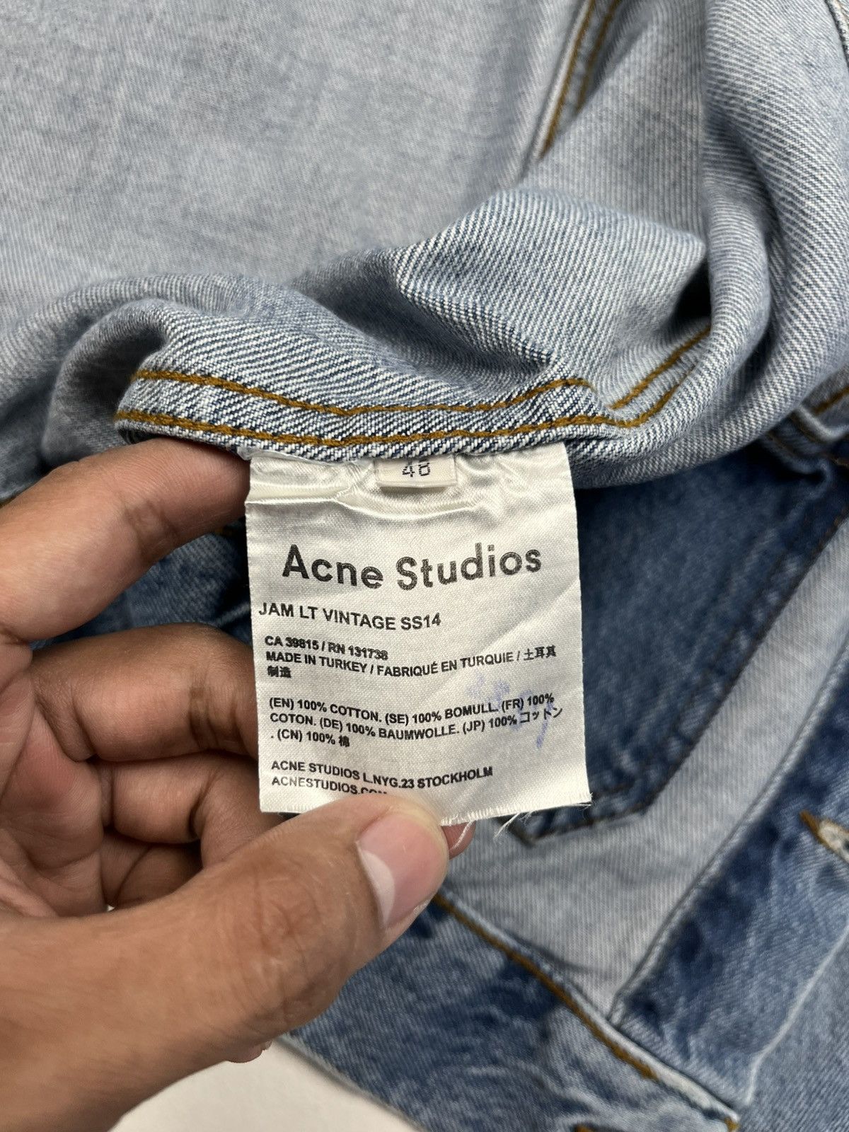 Acne Studios Acne Studios SS14 Jam LT Vintage Denim Jacket Size US M / EU 48-50 / 2 - 14 Thumbnail
