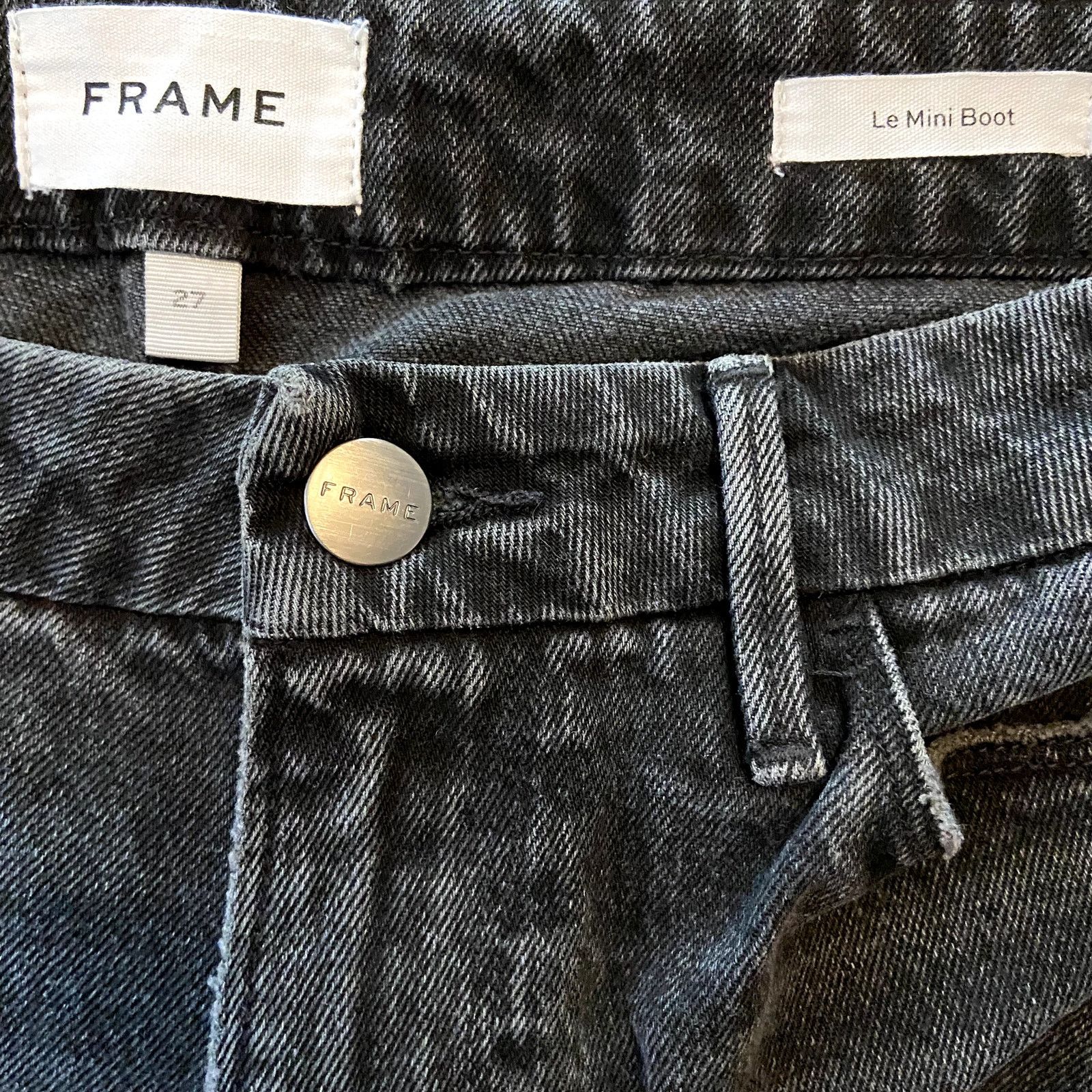 Frame Frame Le Mini Boot Pepperdine Slash Destroyed Revolve 27"x32 Size 27" / US 4 / IT 40 - 3 Thumbnail