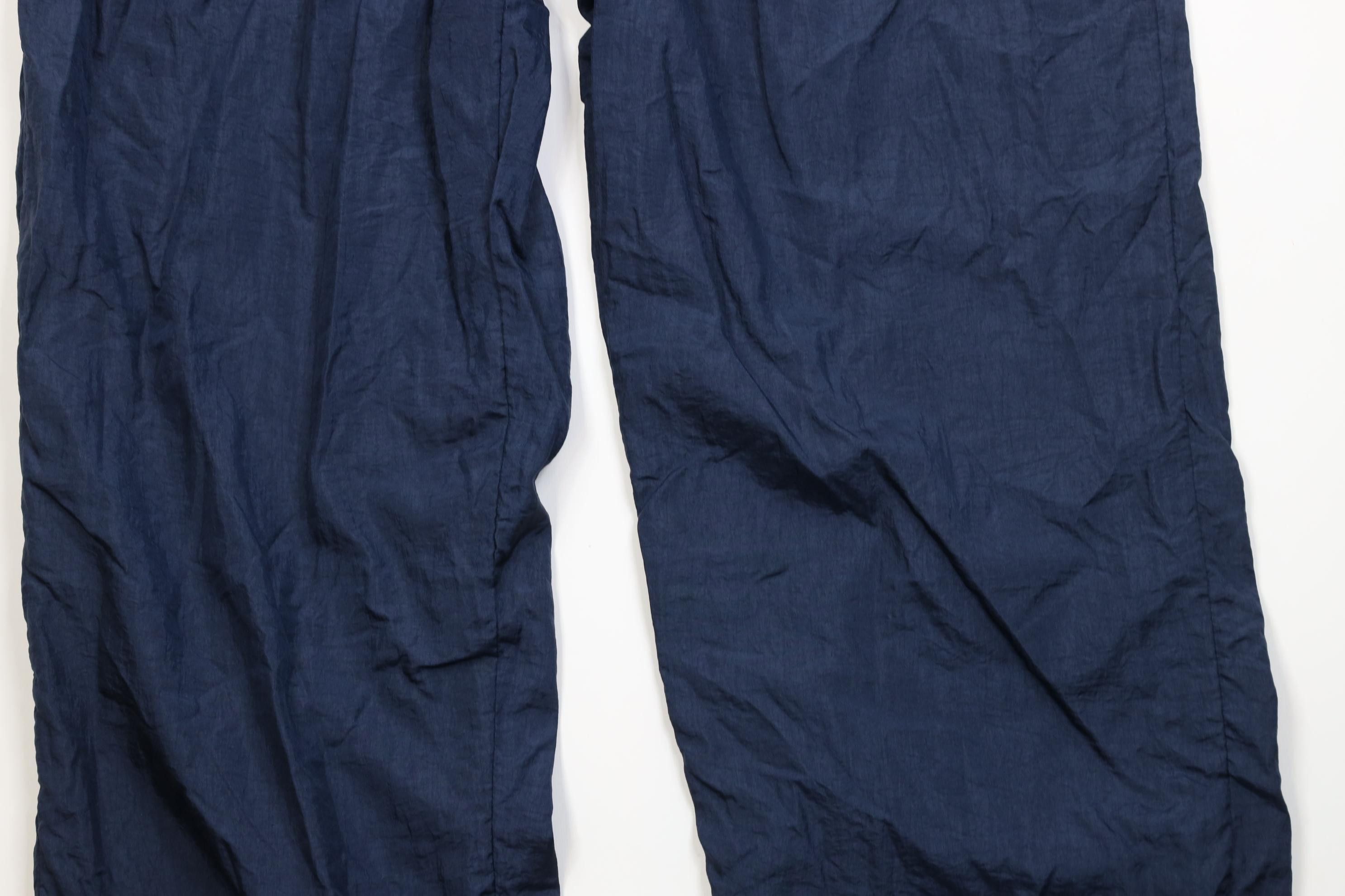 Vintage Vintage 90s Streetwear Lined Windbreaker Joggers Pants Blue Size US 36 / EU 52 - 3 Thumbnail