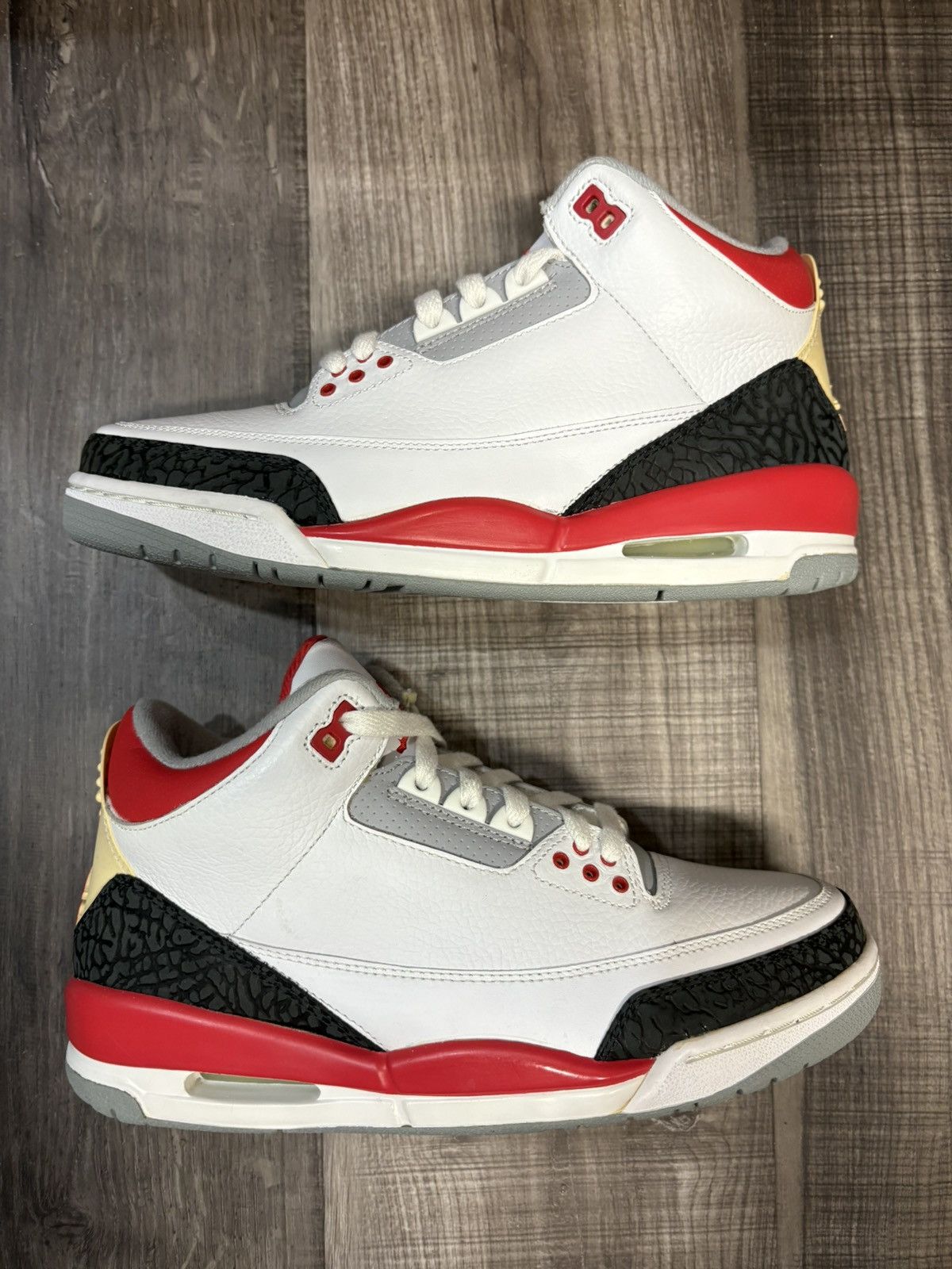 Jordan Brand Air Jordan 3 Retro Fire Red 2007 size 8 Size US 8 / EU 41 - 3 Thumbnail